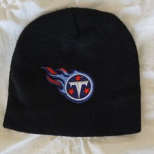 Black Beanie with Embroidered Logo